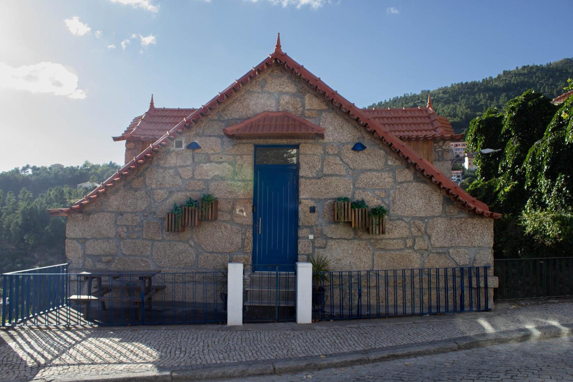 Ferienwohnung Casa Da Carreira De Loriga Exterior foto